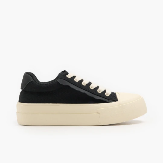 Zdjęcie produktu Cropp - Sneakersy na wysokiej podeszwie - czarny