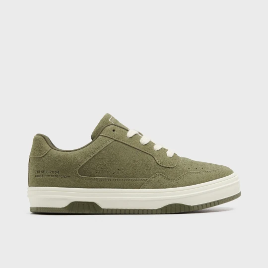 Zdjęcie produktu Cropp - Sneakersy z imitacji zamszu - zielony