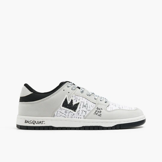 Zdjęcie produktu Cropp - Sneakersy z nadrukami Basquiata - biały