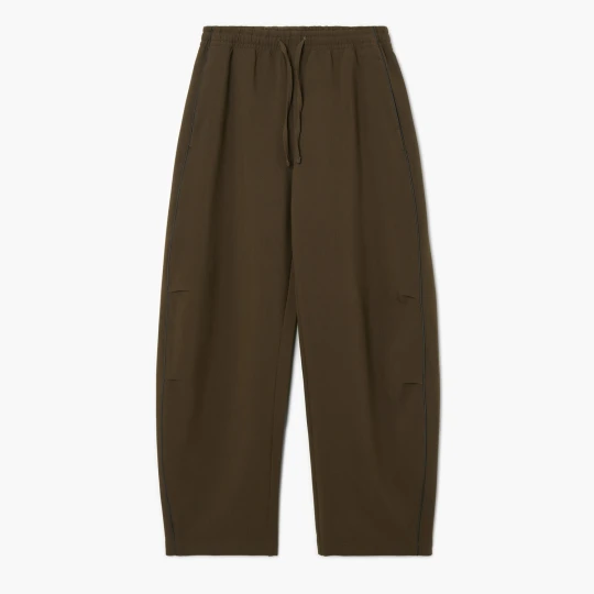 Zdjęcie produktu Cropp - Spodnie baggy z ozdobnymi wypustkami - brązowy