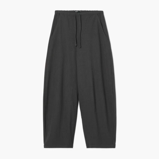 Zdjęcie produktu Cropp - Spodnie baggy z ozdobnymi zakładkami - szary