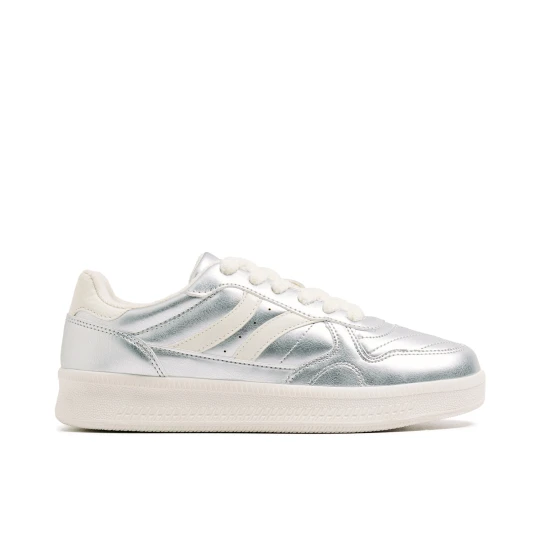Zdjęcie produktu Cropp - Srebrne sneakersy - srebrny