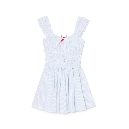 Zdjęcie produktu Cropp - Sukienka mini w retro stylu - błękitny