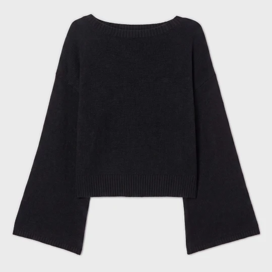 Zdjęcie produktu Cropp - Sweter z szerokimi rękawami - czarny