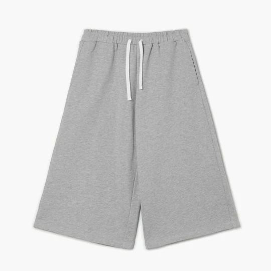 Zdjęcie produktu Cropp - Szare dresowe spodenki jorts - jasny szary