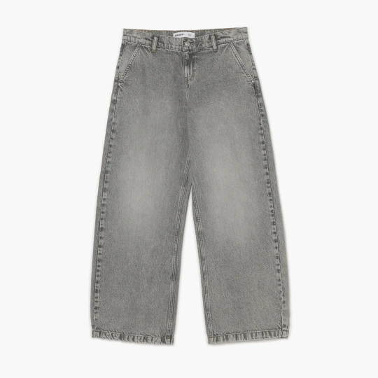 Zdjęcie produktu Cropp - Szare jeansy baggy balloon - jasny szary