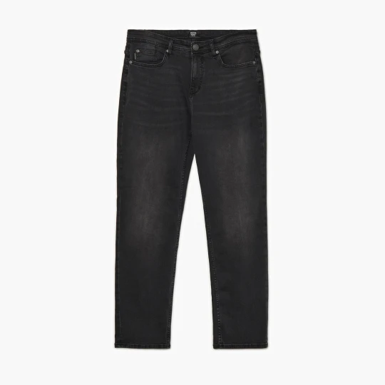 Zdjęcie produktu Cropp - Szare jeansy regular z efektem sprania - szary