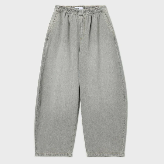 Zdjęcie produktu Cropp - Szare jeansy wide jogger - szary