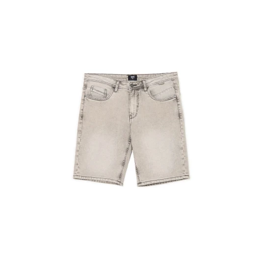 Zdjęcie produktu Cropp - Szare szorty denim regular - jasny szary