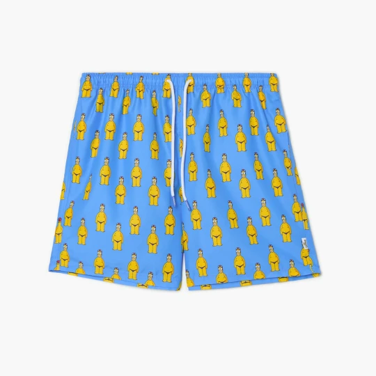 Zdjęcie produktu Cropp - Szorty kąpielowe Homer Simpson - niebieski