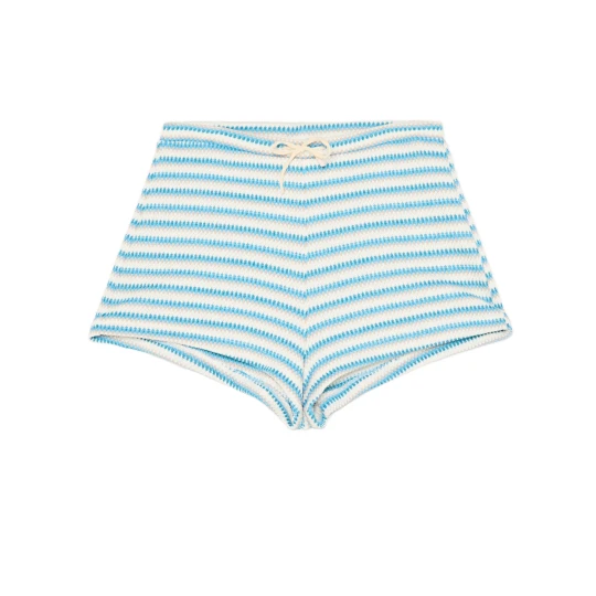 Zdjęcie produktu Cropp - Szorty w niebieskie paski - turkusowy