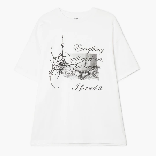 Zdjęcie produktu Cropp - T-shirt w klimacie dark - biały
