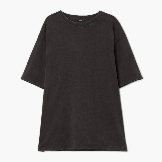Zdjęcie produktu Cropp - T-shirt z creepy nadrukiem - szary