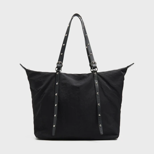 Zdjęcie produktu Cropp - Torba shopper z metalowymi ćwiekami - czarny