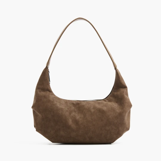 Zdjęcie produktu Cropp - Torebka hobo z szerokim paskiem - zielony