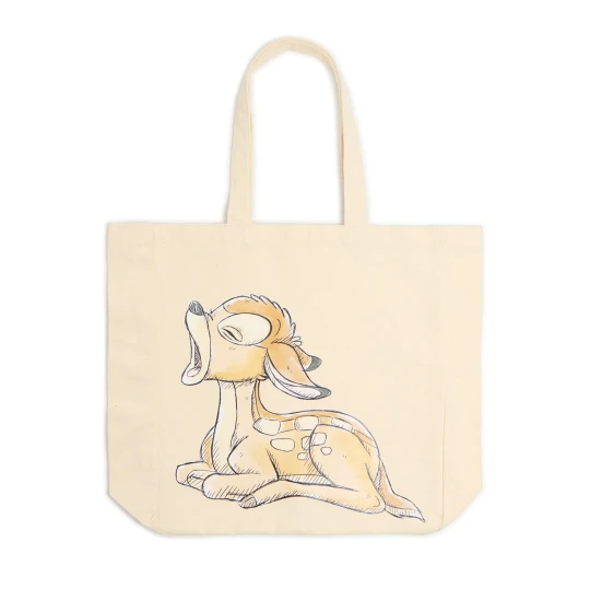 Zdjęcie produktu Cropp - Torebka shopper Bambi Disney - kremowy