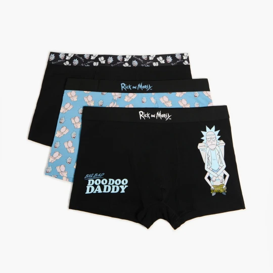 Zdjęcie produktu Cropp - Trójpak bokserek Rick i Morty - czarny