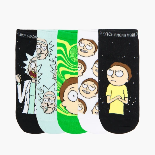 Zdjęcie produktu Cropp - Zestaw skarpet stopek Rick i Morty - zielony