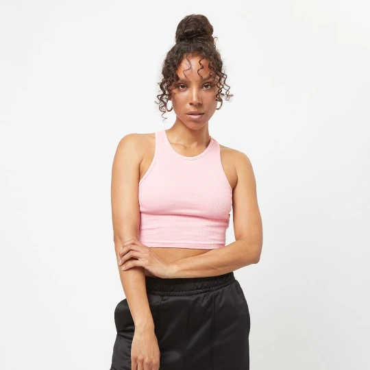 Zdjęcie produktu Cropped Rib Top Urban Classics różowy