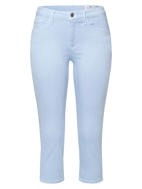 Zdjęcie produktu Cross Jeans Rybaczki "Amber" - Slim fit - w kolorze błękitnym rozmiar: W31