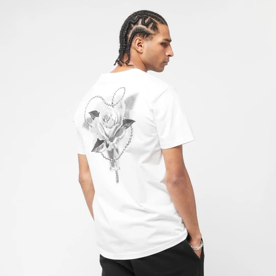 Zdjęcie produktu Cross Rosary Tee Mister Tee biały