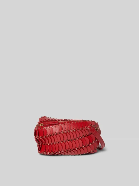 Zdjęcie produktu Crossbody Bag z cekinowym obszyciem Paco Rabanne Czerwony