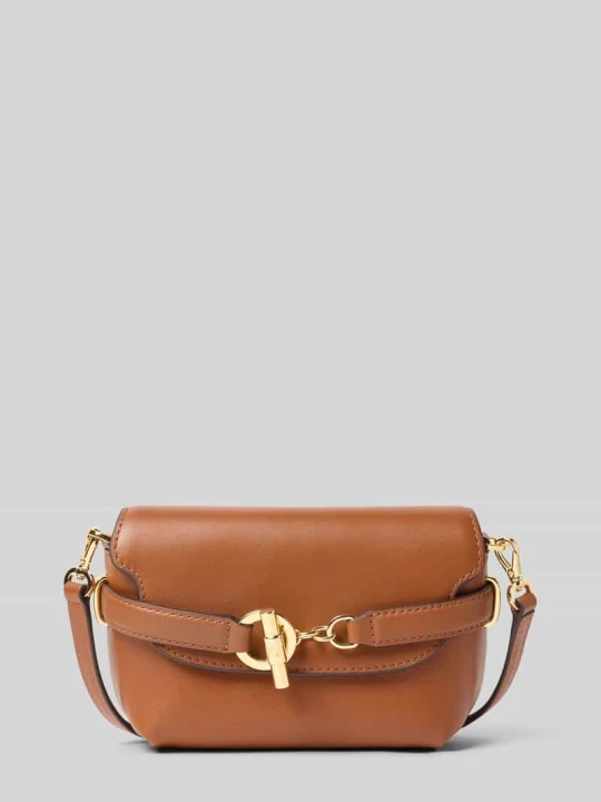 Zdjęcie produktu Crossbody Bag z detalem z logo Lauren Ralph Lauren Koniakowy