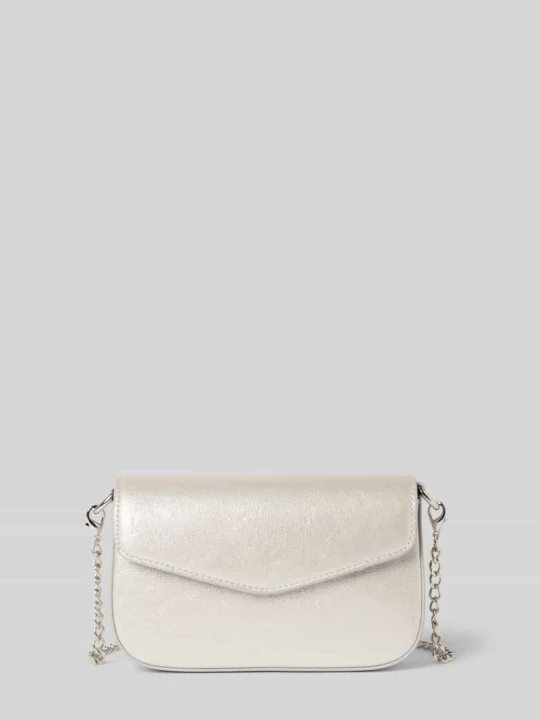 Zdjęcie produktu Crossbody bag z fakturowanym wzorem model 'Vanja' Seidenfelt Srebrny