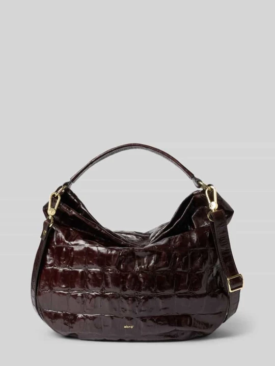 Zdjęcie produktu Crossbody bags z pikowaniem model 'MIA' Abro Ciemnobrązowy