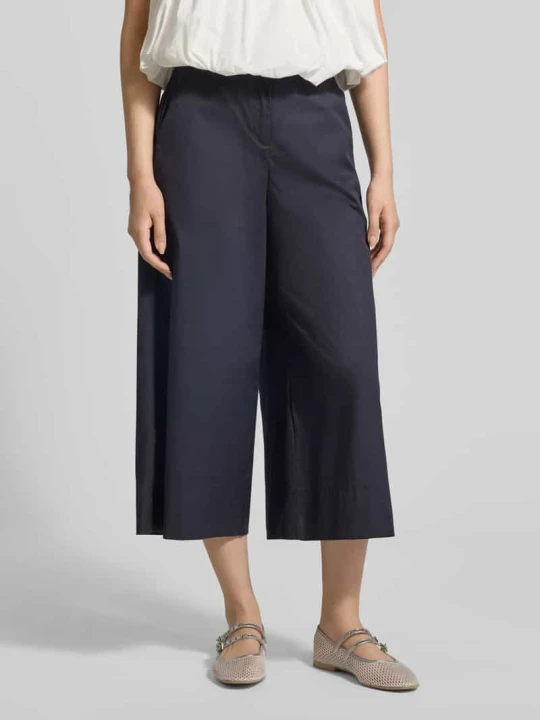 Zdjęcie produktu Culotte z kieszeniami z tyłu model 'CAROLINE' MAC Granatowy