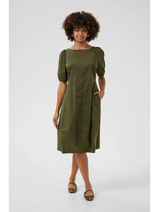 Zdjęcie produktu CULTURE Sukienka w kolorze khaki rozmiar: XL