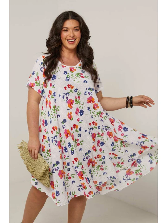 Zdjęcie produktu Curvy Lady Sukienka w kolorze białym rozmiar: 48 / 50