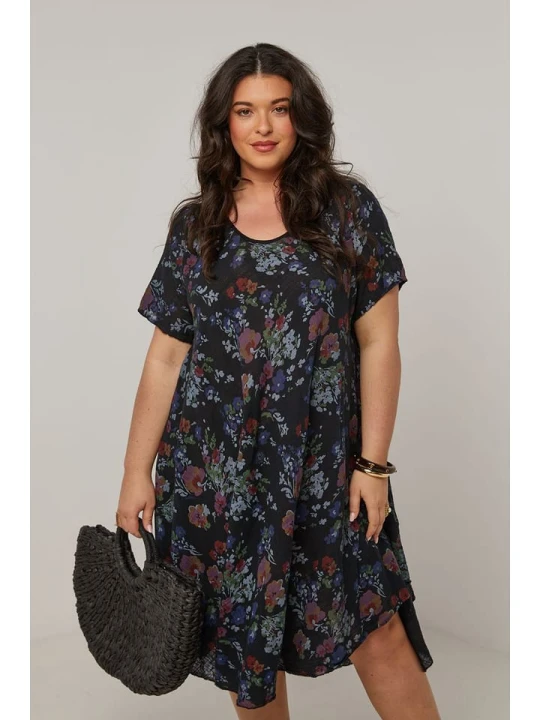 Zdjęcie produktu Curvy Lady Sukienka w kolorze czarnym rozmiar: 44 / 46