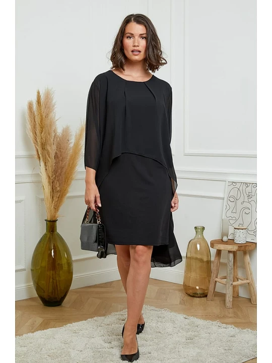 Zdjęcie produktu Curvy Lady Sukienka w kolorze czarnym rozmiar: 40 / 42