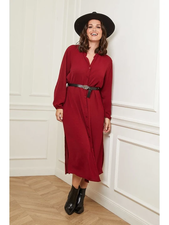 Zdjęcie produktu Curvy Lady Sukienka w kolorze czerwonym rozmiar: 44 / 46