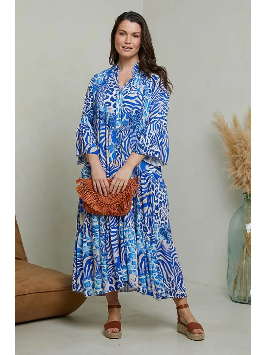 Zdjęcie produktu Curvy Lady Sukienka w kolorze niebieskim rozmiar: 48 / 50