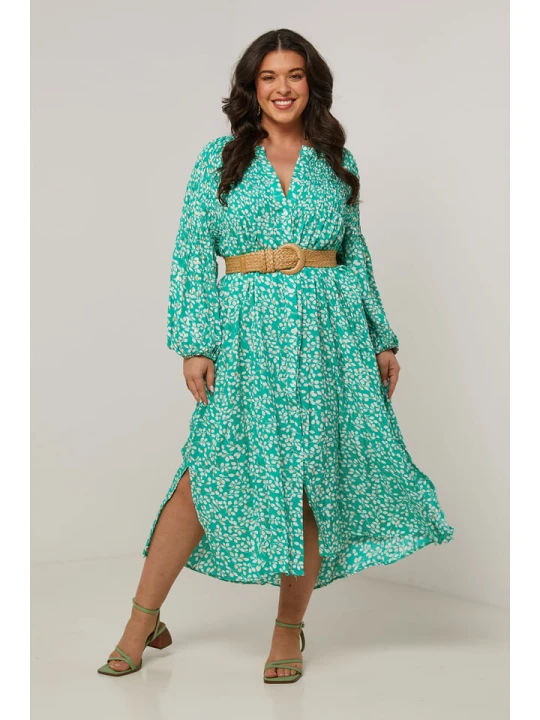 Zdjęcie produktu Curvy Lady Sukienka w kolorze turkusowym rozmiar: 44/46