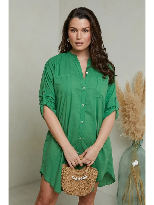 Zdjęcie produktu Curvy Lady Sukienka w kolorze zielonym rozmiar: 48/50