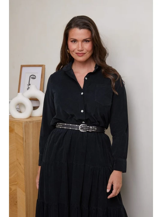 Zdjęcie produktu Curvy Lady Tunika w kolorze granatowym rozmiar: 40/42