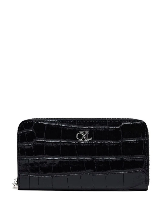 Zdjęcie produktu CXL by Christian Lacroix Skórzany portfel "Concorde" w kolorze czarnym - 20 x 11 cm rozmiar: onesize