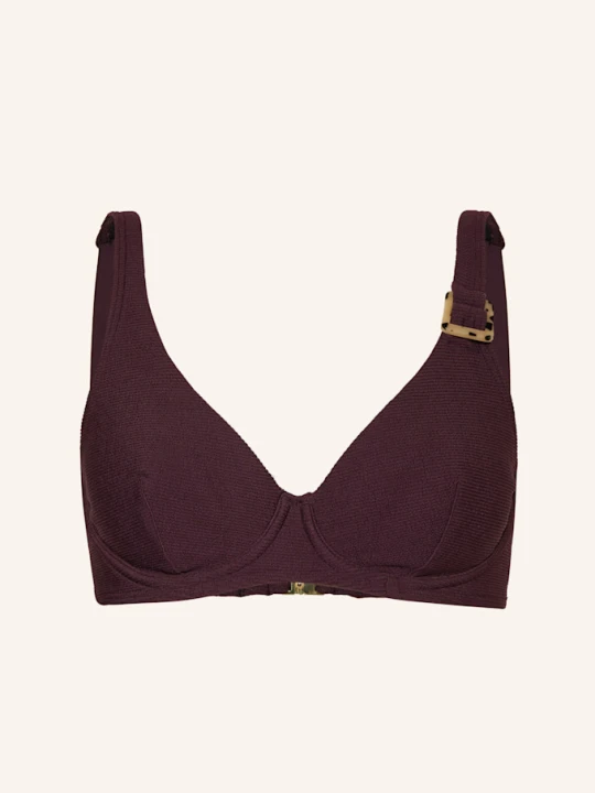 Zdjęcie produktu Cyell Góra Od Bikini Z Fiszbinami Wavy Brown braun CIEMNOCZERWONY