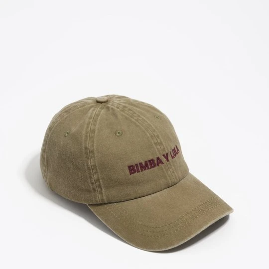 Zdjęcie produktu Czapka bawełna efekt sprania camel BIMBA Y LOLA