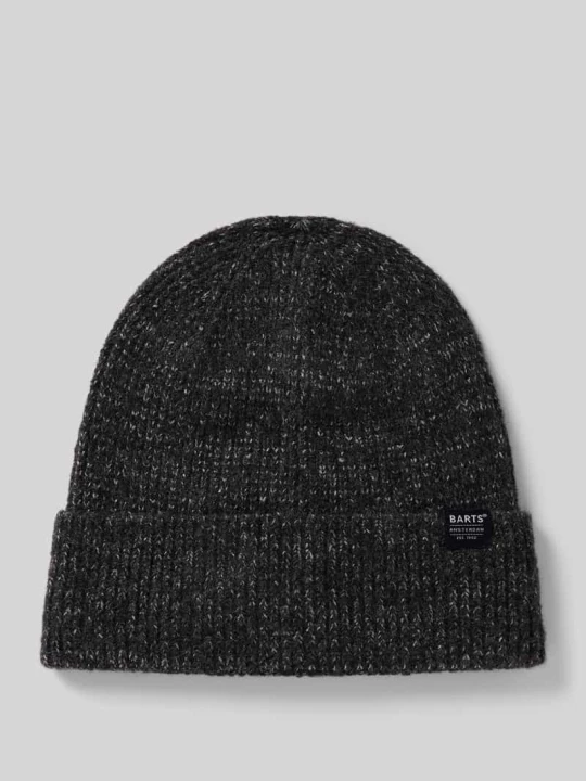 Zdjęcie produktu Czapka beanie z dodatkiem wełny model „Willian” Barts Antracytowy melanż