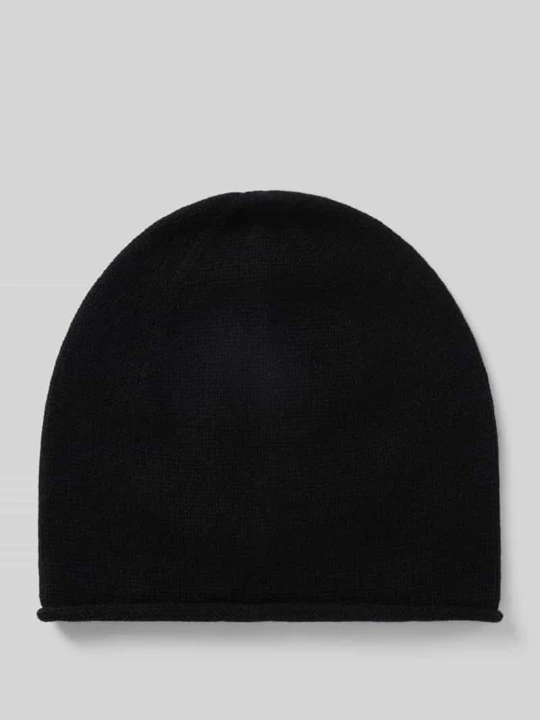 Zdjęcie produktu Czapka beanie z czystego kaszmiru Christian Berg Czarny