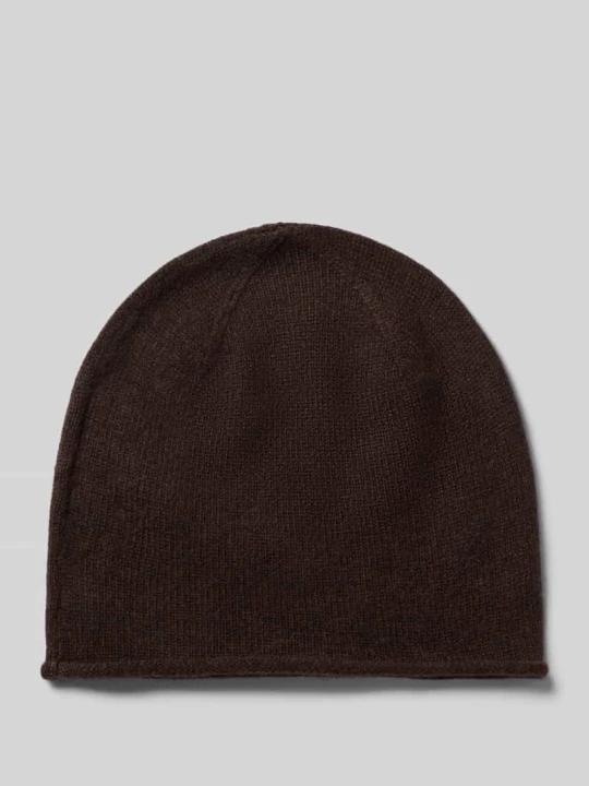 Zdjęcie produktu Czapka beanie z czystego kaszmiru model 'Rua' MOS MOSH Ciemnobrązowy