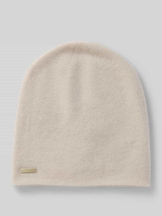 Zdjęcie produktu Czapka beanie z czystego kaszmiru Seeberger Kamienny