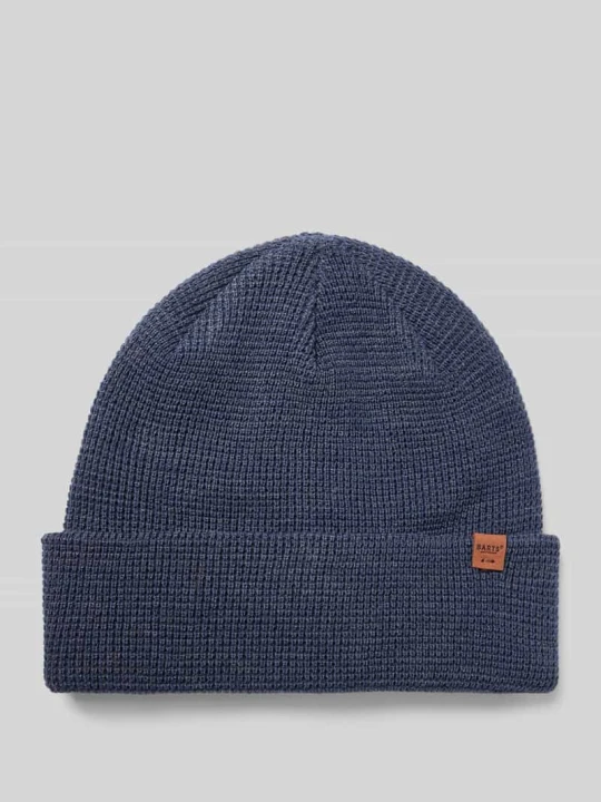 Zdjęcie produktu Czapka beanie z detalem z logo Barts Granatowy