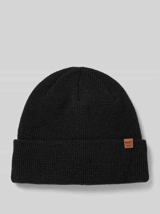 Zdjęcie produktu Czapka beanie z detalem z logo Barts Czarny