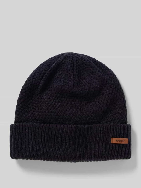 Zdjęcie produktu Czapka beanie z detalem z logo Barts Granatowy