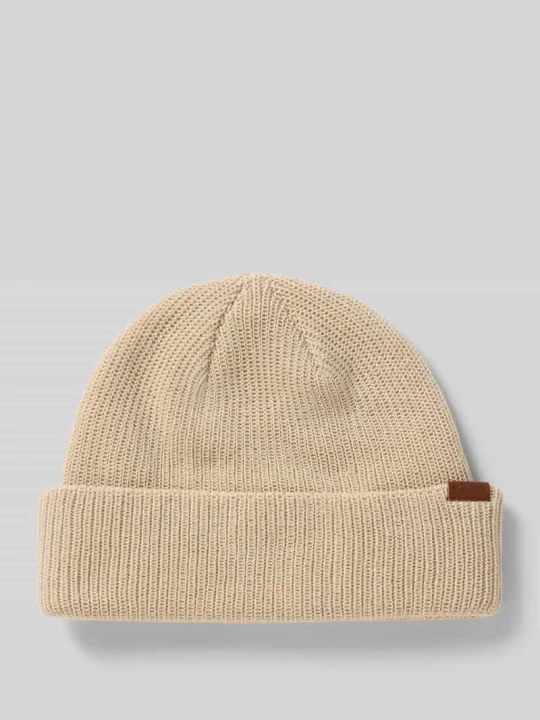 Zdjęcie produktu Czapka beanie z detalem z logo Columbia Gliniany